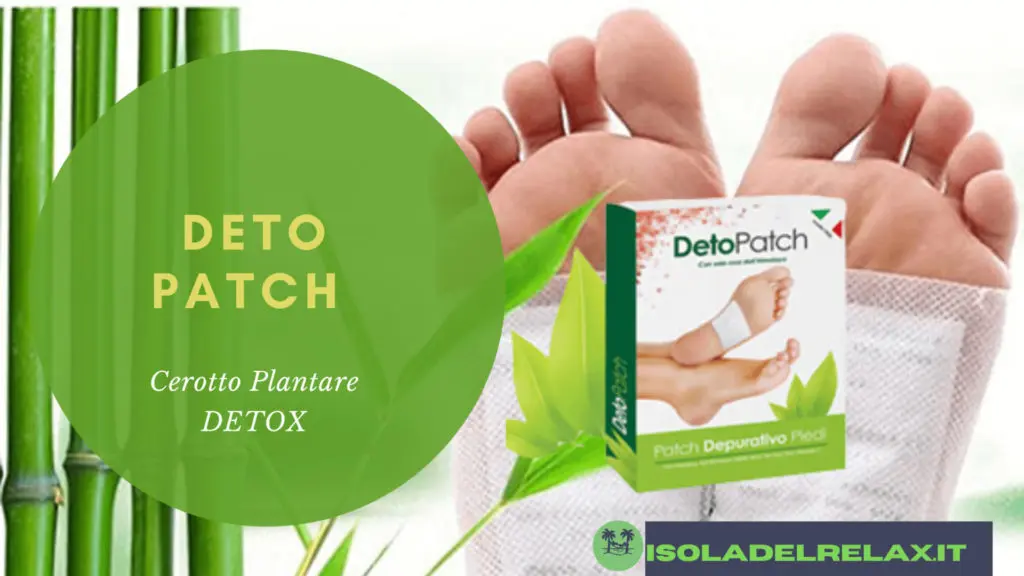 DETO PATCH 3×1 Cerotti per eliminare tossine
